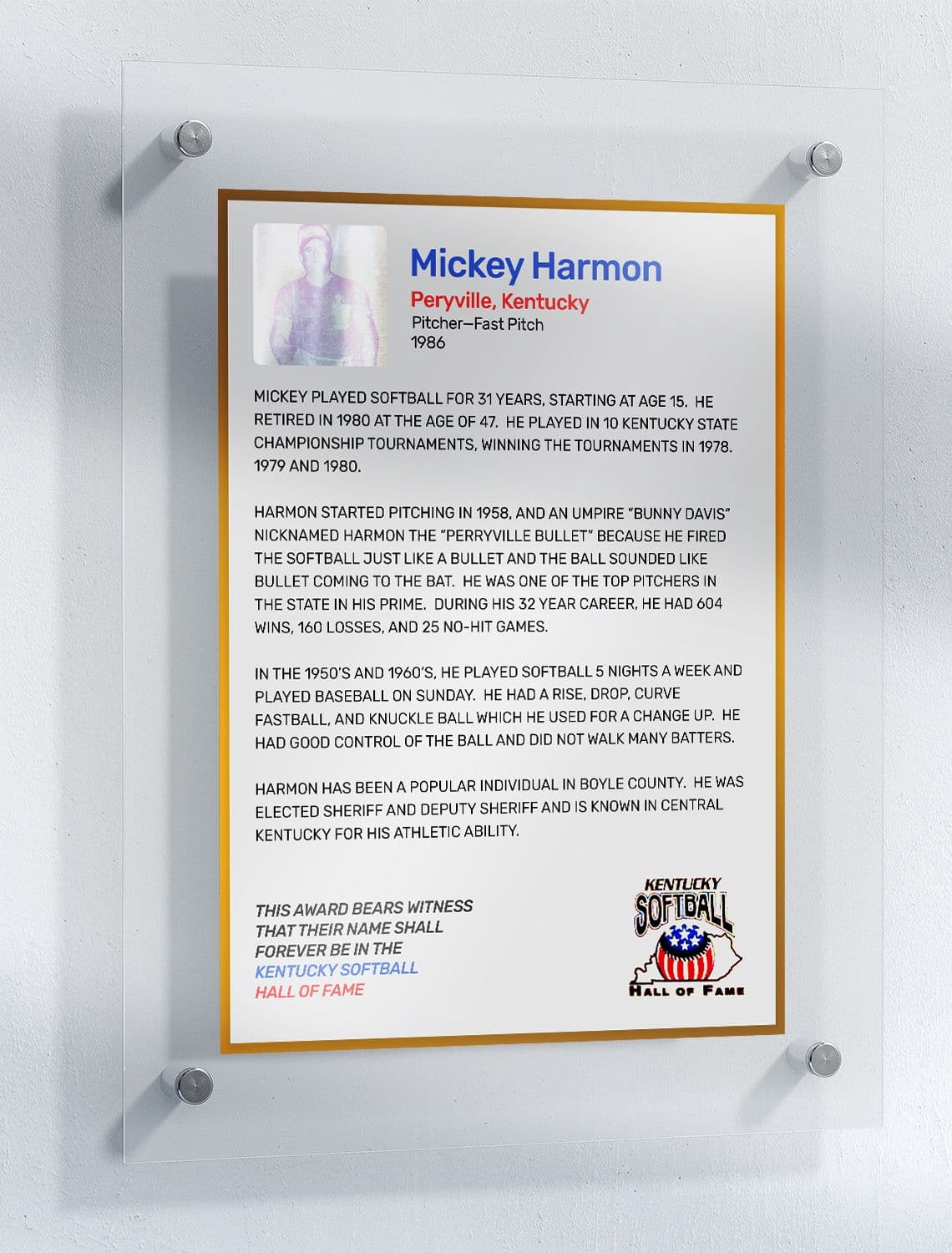 Harmon, Mickey