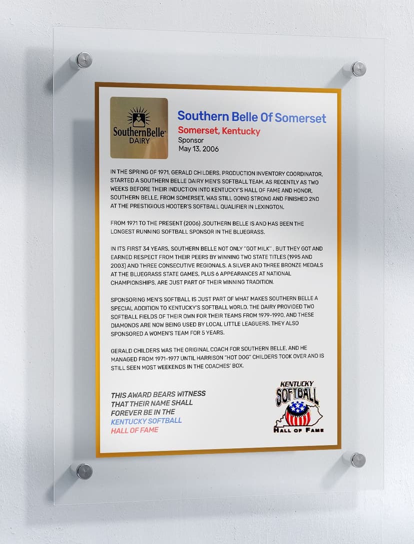 Southern Belle Of Somerset