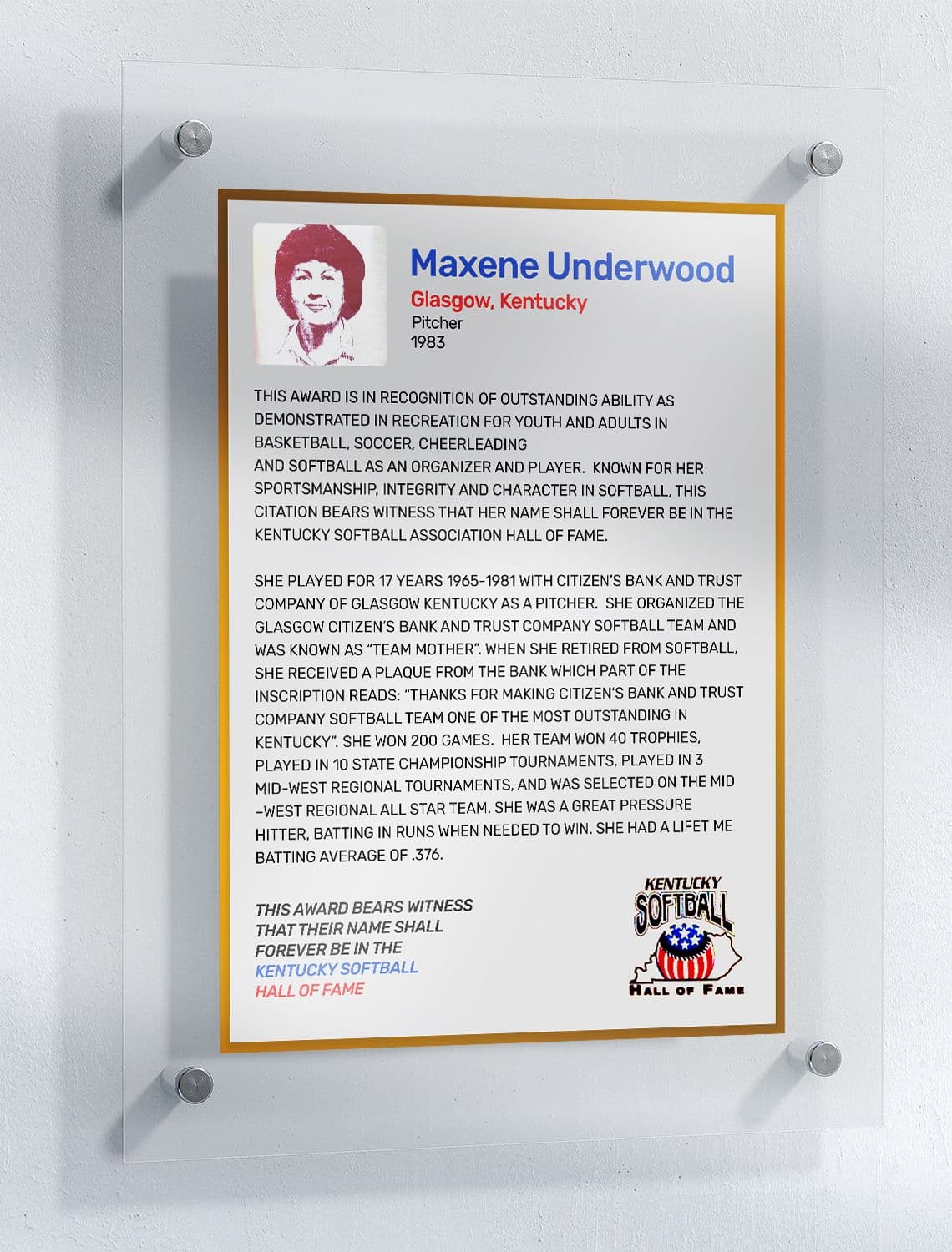 Underwood, Maxene