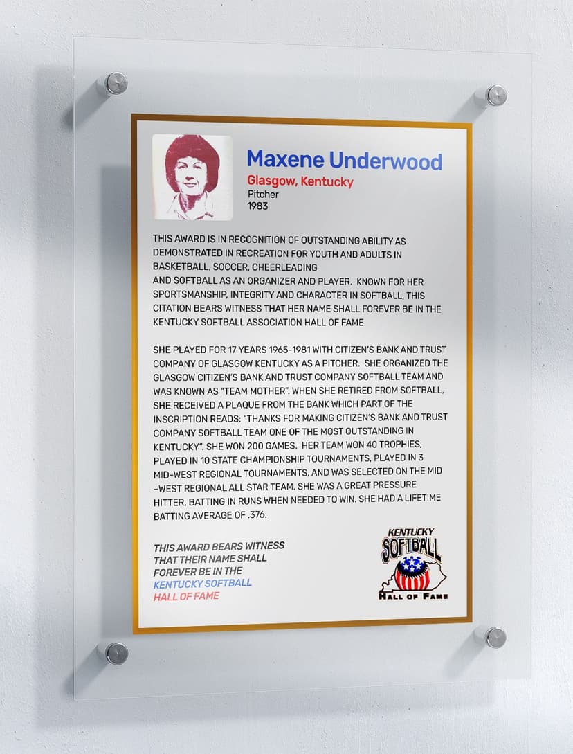 Underwood, Maxene