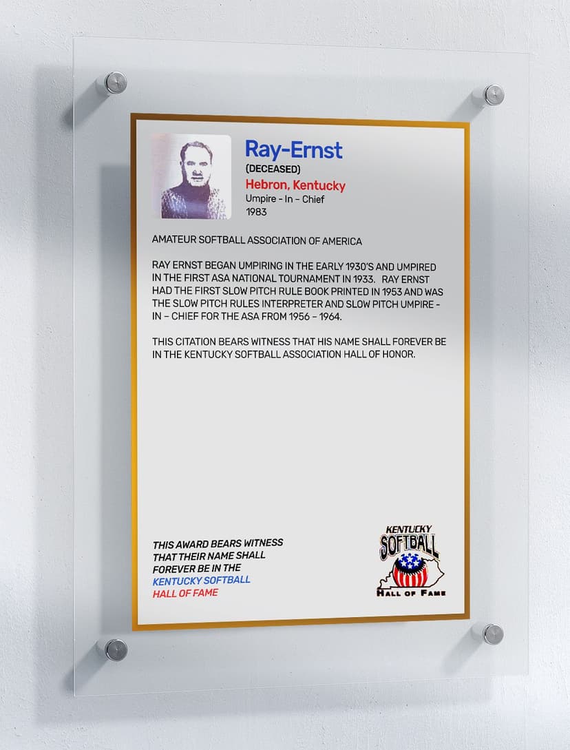 Ernst, Ray