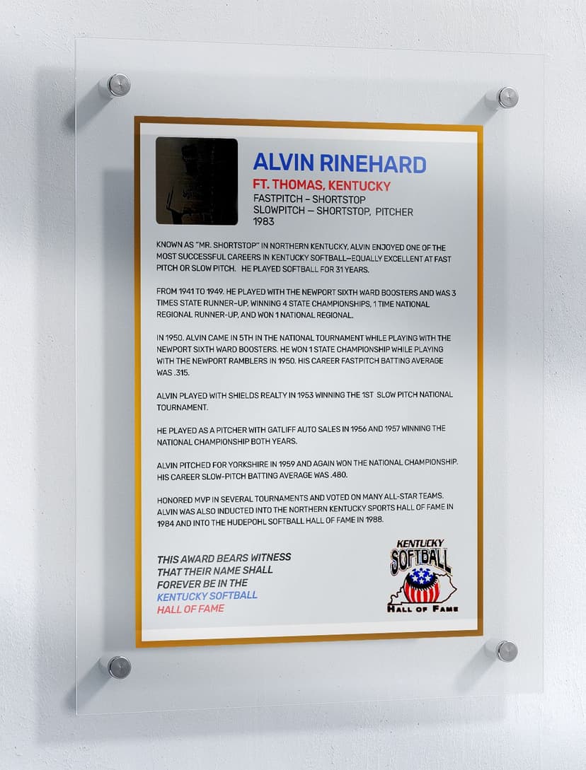 Rinehard, Alvin