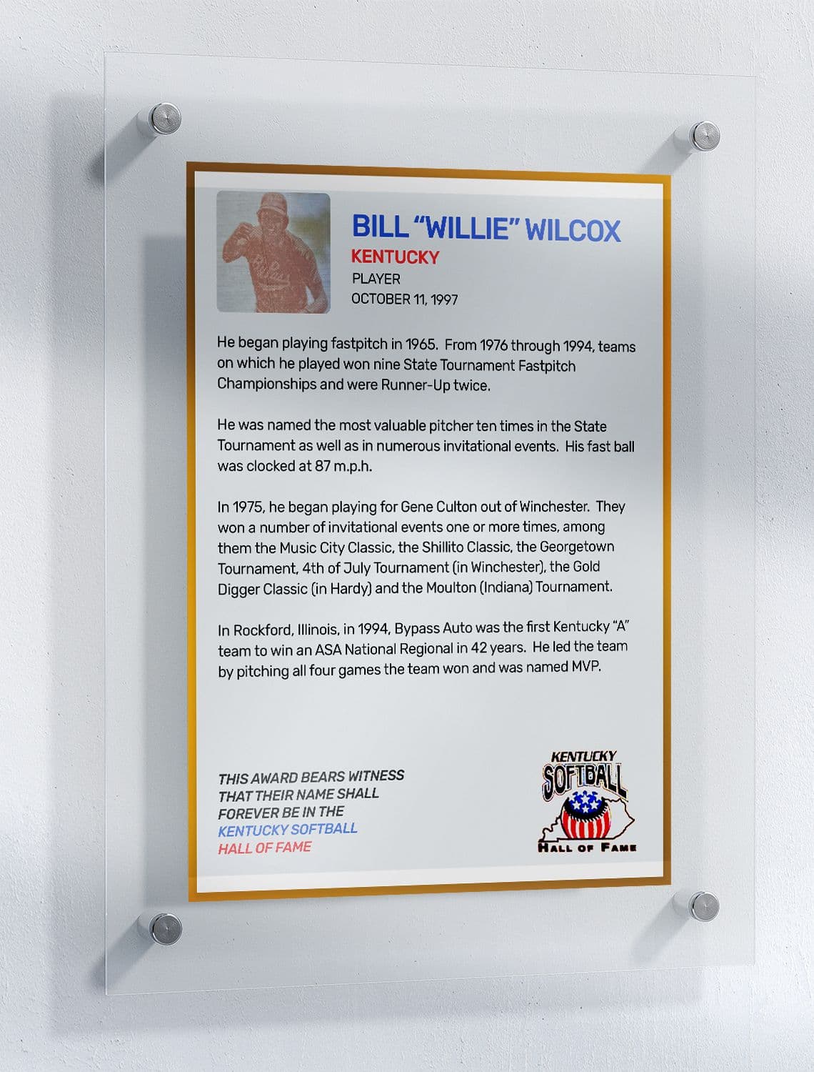 Wilcox, Bill "Willie"