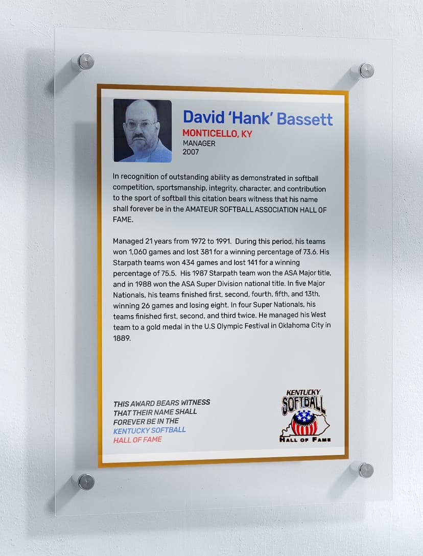 Bassett, David "Hank"