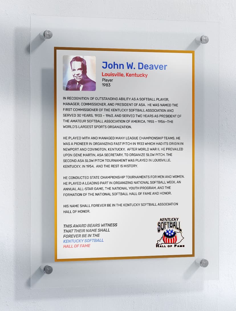 Deaver, John W.