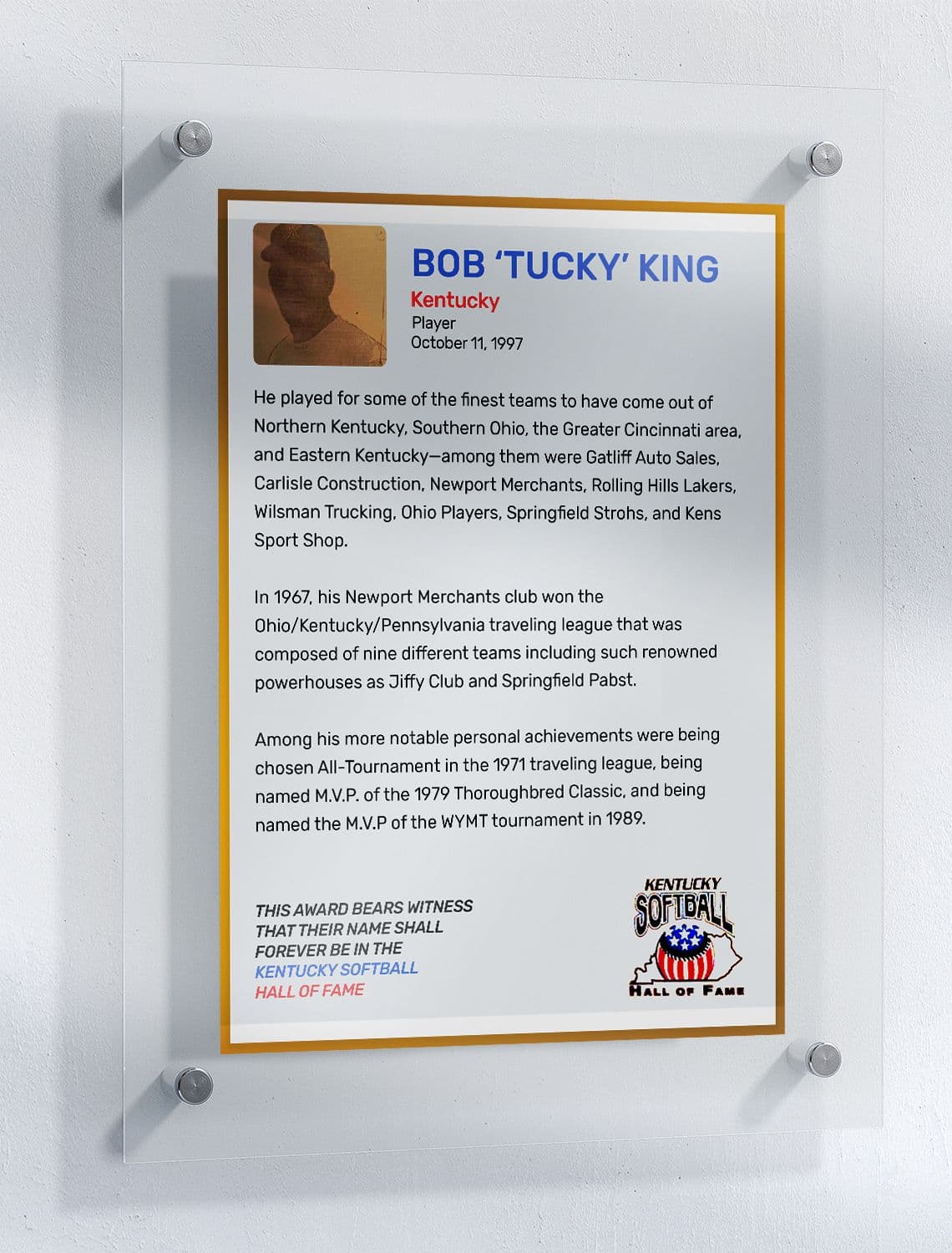 King, Bob "Tucky"