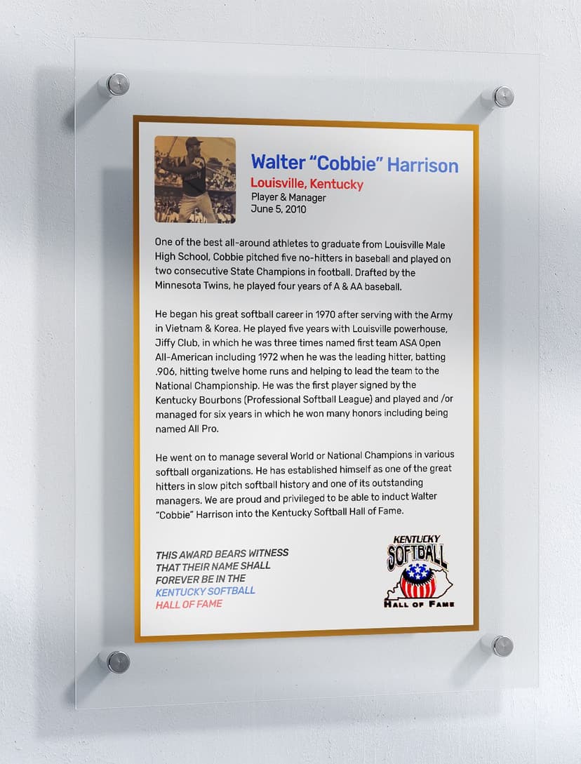 Harrison, Walter "Cobbie"