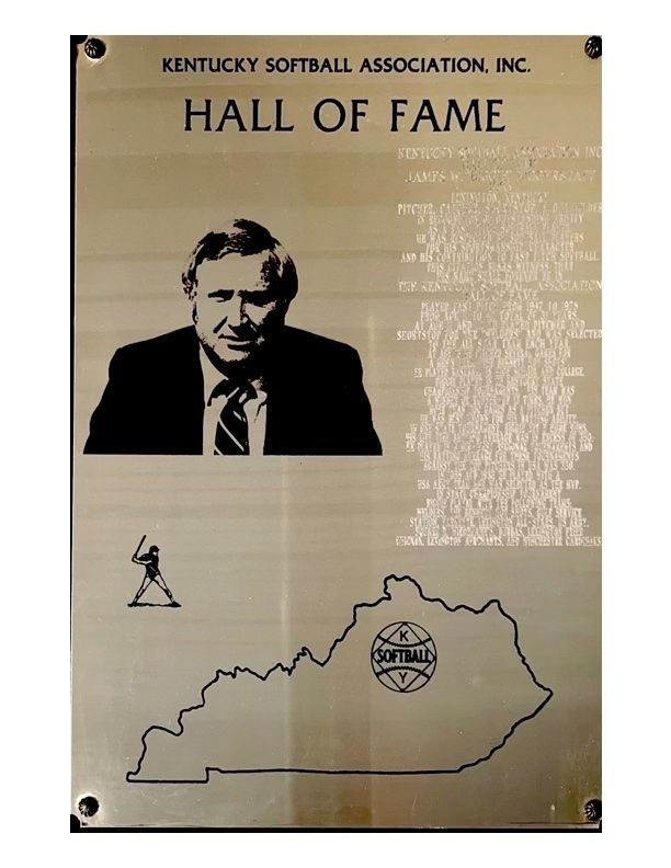 Biggerstaff, James W. "Jim", Kentucky Softball Hall of Fame inductee